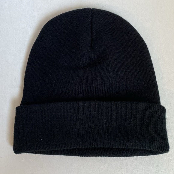 Joseph Elliott black beanie with fleece interior - Picture 4 of 7